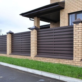 забор с установкой в Чите