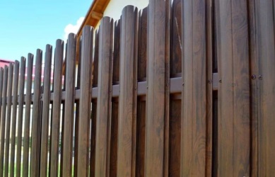 забор из штакетника под ключ