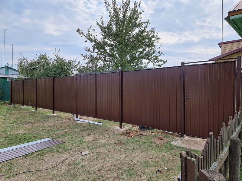 заборы из профлиста в Чите