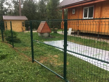 Секционные заборы 3D 