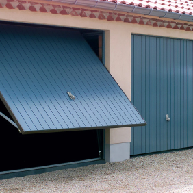 подъемно-повортные ворота